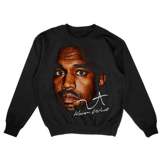 Kanye West YE West Vintage Rap Sweatshirt – Retro Streetwear Sweater, Unisex Fit for Fans