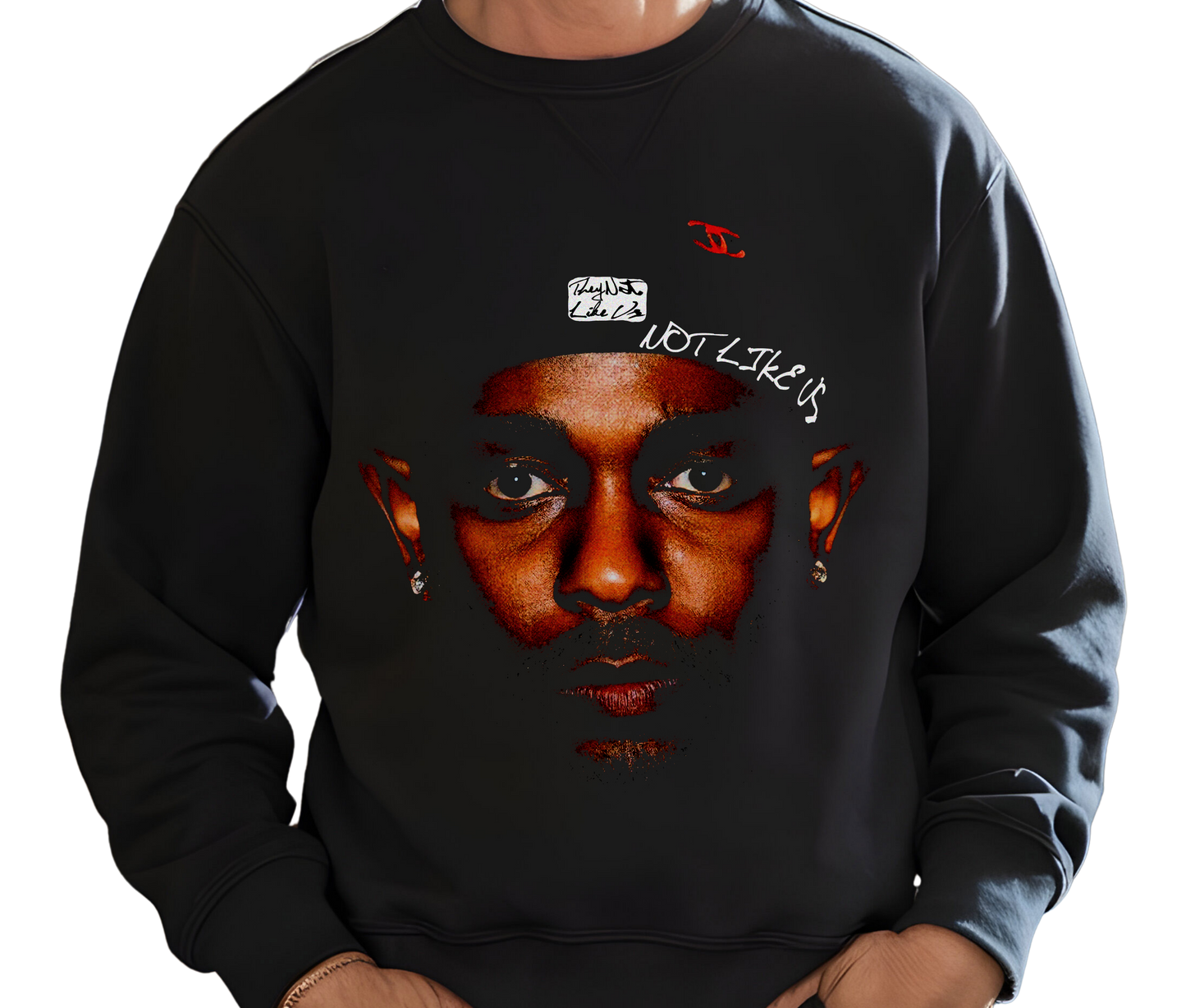 Kendrick Lamar Vintage Rap Sweatshirt – Rare Retro 90s Streetwear Sweater, Hip-Hop Fan Apparel
