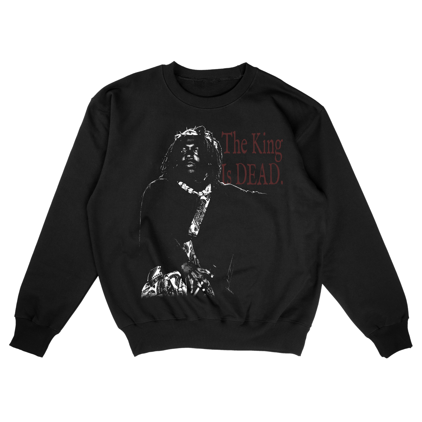 Kendrick Lamar The King is Dead Sweatshirt – Vintage Hip Hop Rap Sweater, Rare Streetwear Apparel for Rap Music Fans