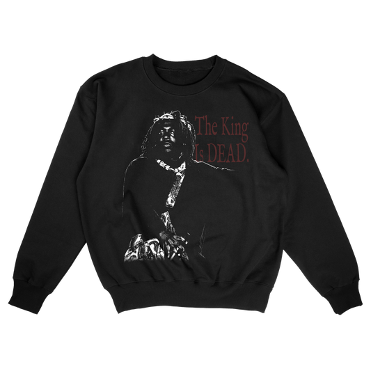 Kendrick Lamar The King is Dead Sweatshirt – Vintage Hip Hop Rap Sweater, Rare Streetwear Apparel for Rap Music Fans