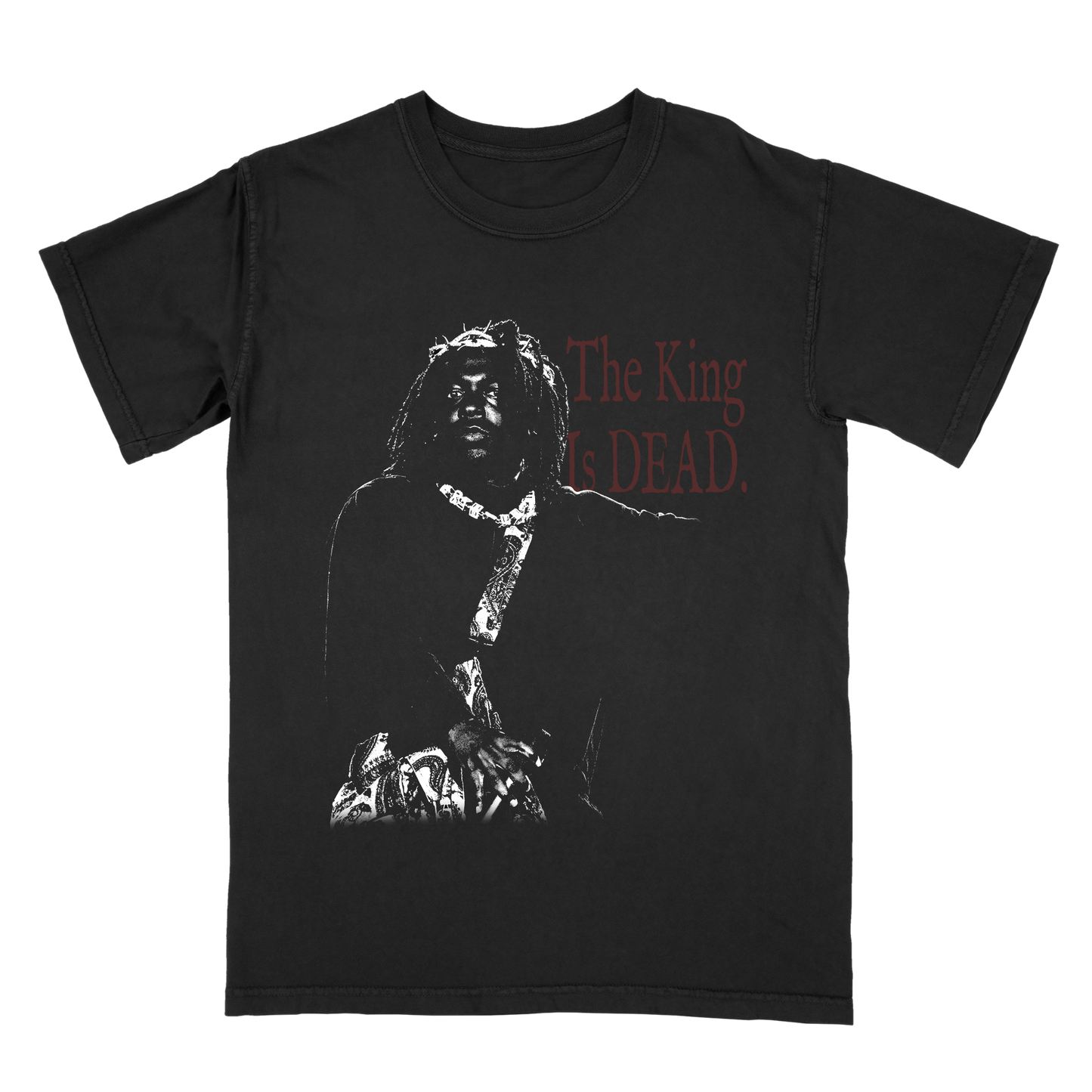 Kendrick Lamar The King is Dead Graphic Tee – Vintage Hip Hop Rap Shirt, Rare Streetwear T-Shirt for Rap Music Fans