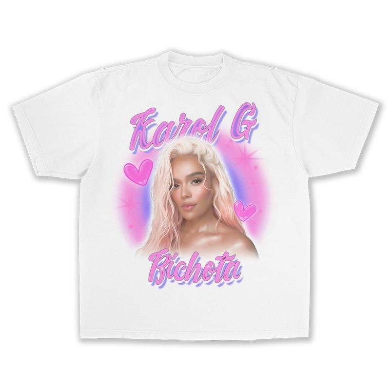KG BICHOTA AIR BRUSH T Shirt Hoodie, Sweatshirt | HypeCrazeTee.com