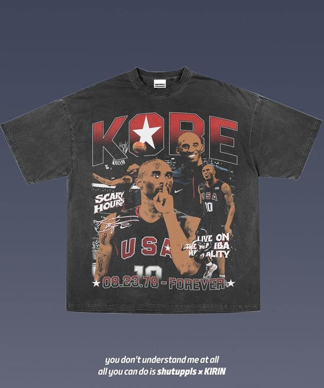 KOBE 4.44 Tee - Graphic T-shirt Sweatshirt Hoodie - Gift For Fan - Men's Casual T-shirt - Unisex | HypeCrazeTee.com