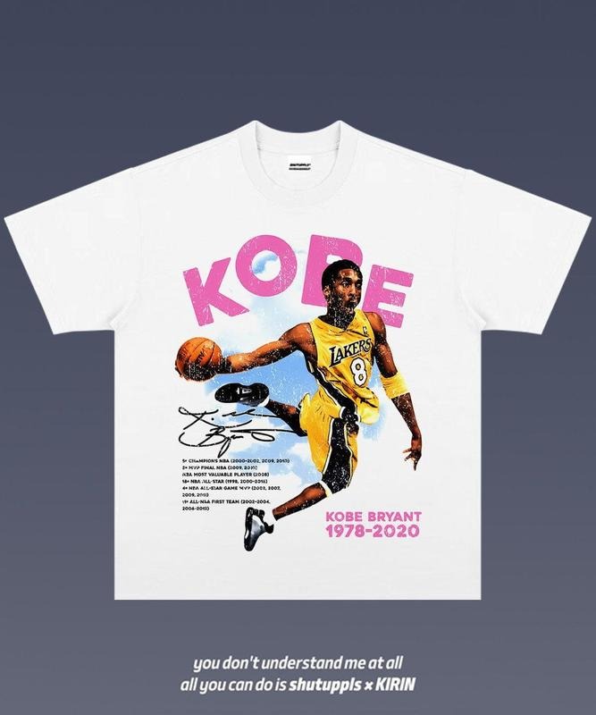 KOBE Tee | Vintage Tee Graphic T-Shirt Sweatshirt Hoodie | Sport Tee - Gift For Fan 4.44 | HypeCrazeTee.com