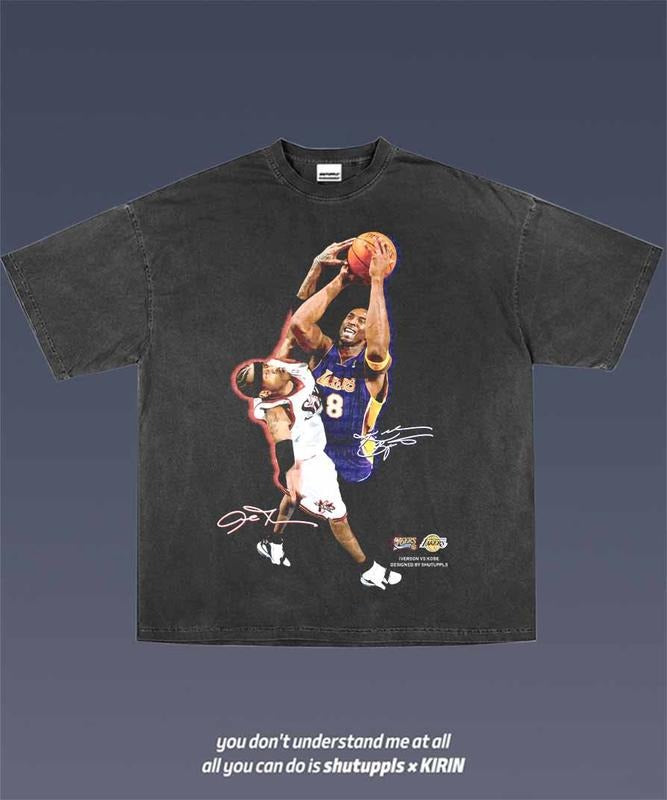 KOBE VS IVERSON 2.13 TEE | VINTAGE TEE GRAPHIC T-SHIRT SWEATSHIRT HOODIE | GIFT FOR FAN | HypeCrazeTee.com