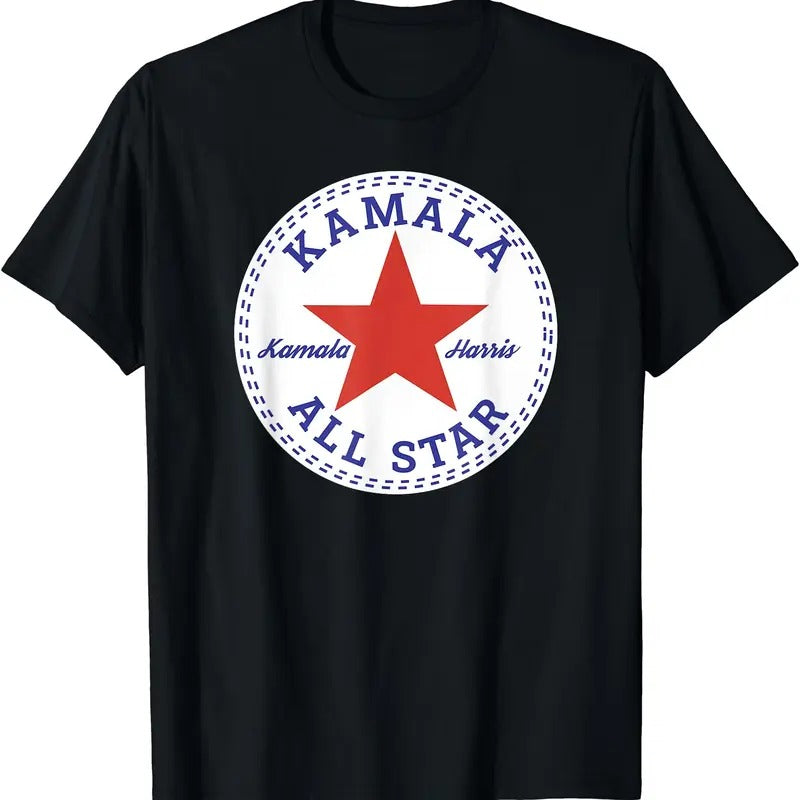 Kamala Harris All Star Logo T-Shirt Hoodie, Sweatshirt | HypeCrazeTee.com