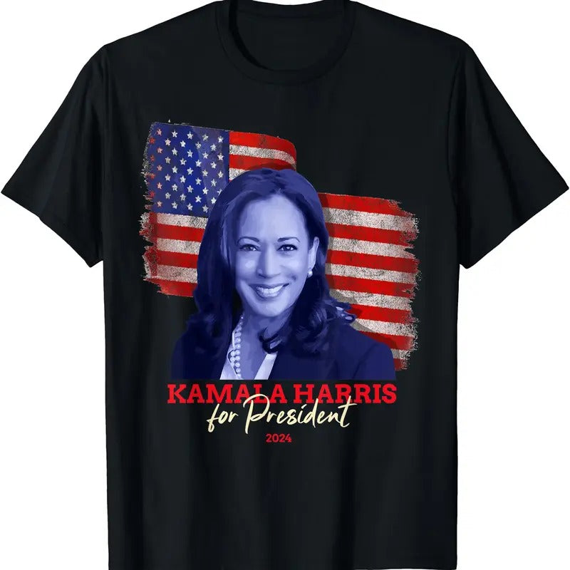 Kamala Harris for President 2024 Madam Vice President T-Shirt Hoodie, Sweatshirt | HypeCrazeTee.com