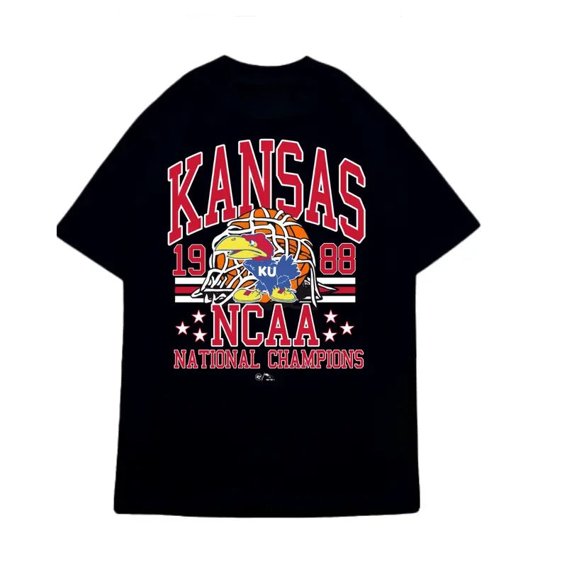 Kansas 1988 NCAA Champions Vintage T-Shirt Hoodie, Sweatshirt | HypeCrazeTee.com