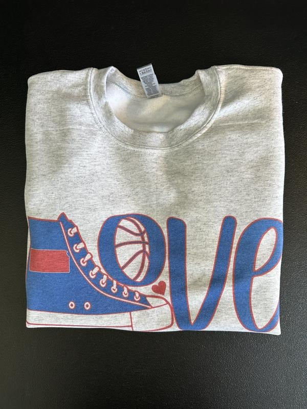 Kansas Basketball Love T-Shirts, Hoodie, Sweatshirt