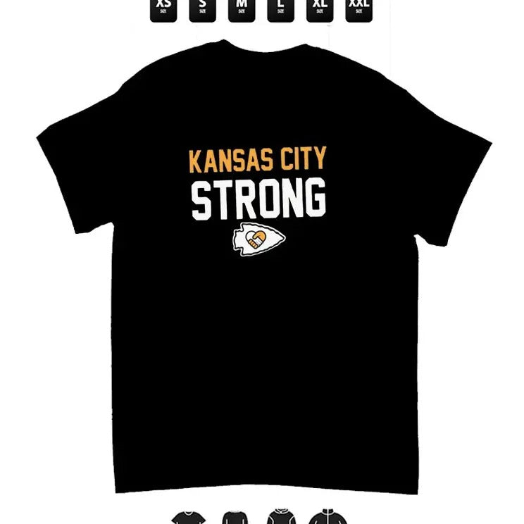 Kansas City Strong T-Shirt, Kc Strong Usa United States Unisex Tees, Gifts Hoodie, Sweatshirt | HypeCrazeTee.com