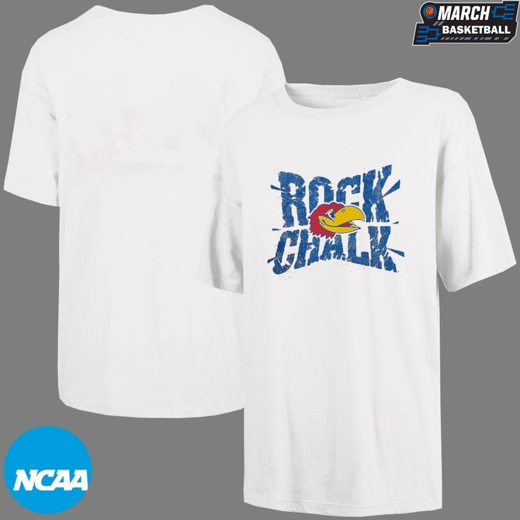 Kansas Jayhawks Rock Chalk T-Shirts