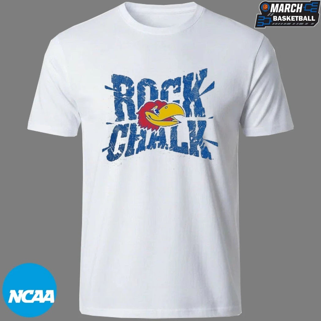 Kansas Jayhawks Rock Chalk T-Shirts
