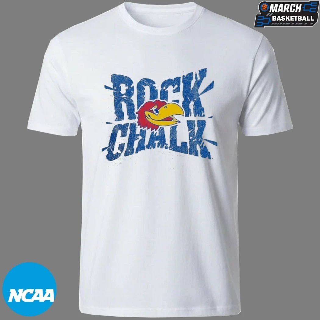 Kansas Jayhawks Rock Chalk T-Shirts