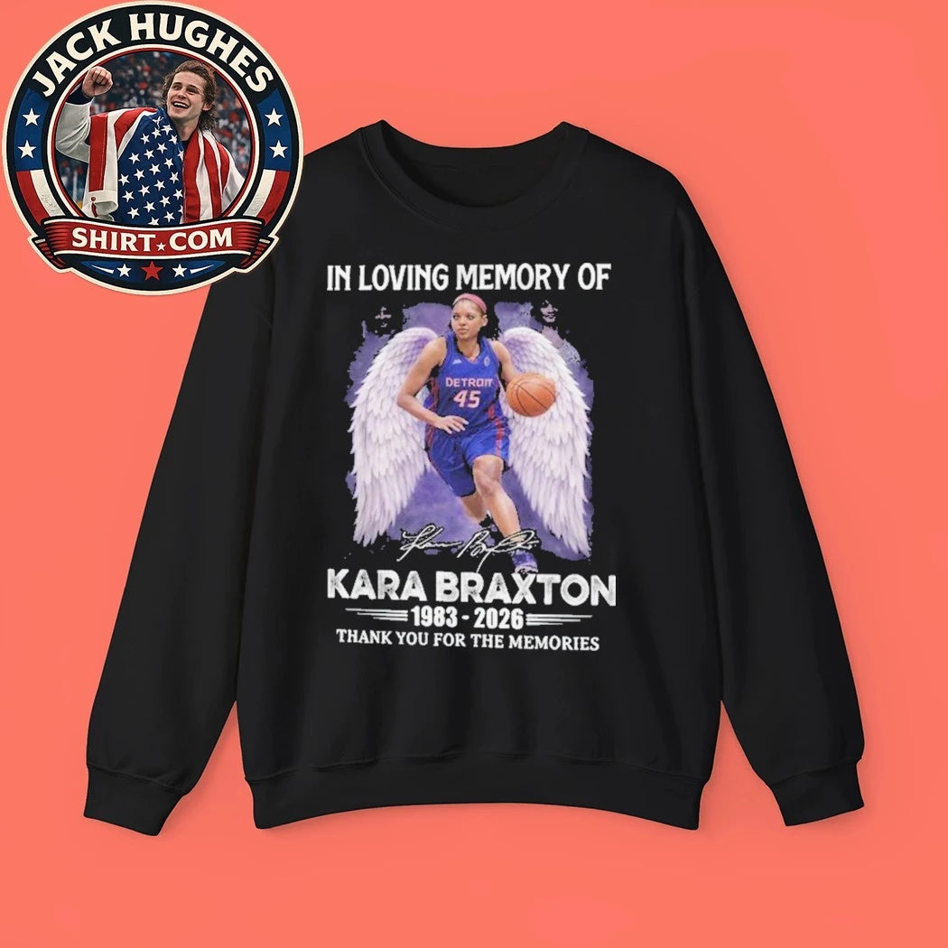 Kara Braxton In Loving Memorial Of Wingspan Tribute 1983-2026 Thank You For THe Memories Shirt