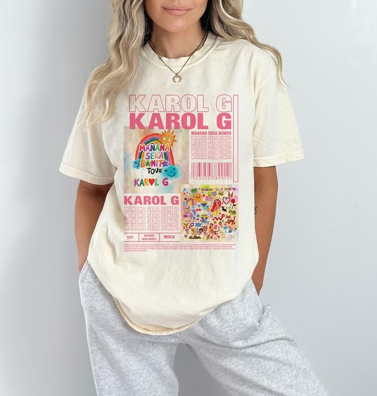 Karol G Album La Bichota Shirt Manana Sera Bonito Shirt Bichota Fan Karol G Shirt Karol G Tour T-Shirts, Hoodie, Sweatshirt