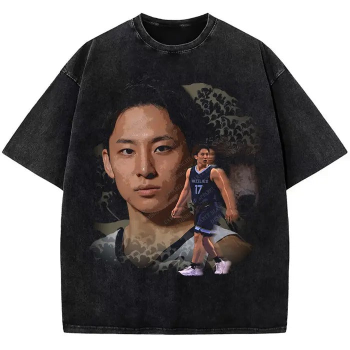 Kawamura Yuki Japanese Basketball Star Memphis Vintage Style Graphic Men T-Shirt Hoodie, Sweatshirt | HypeCrazeTee.com