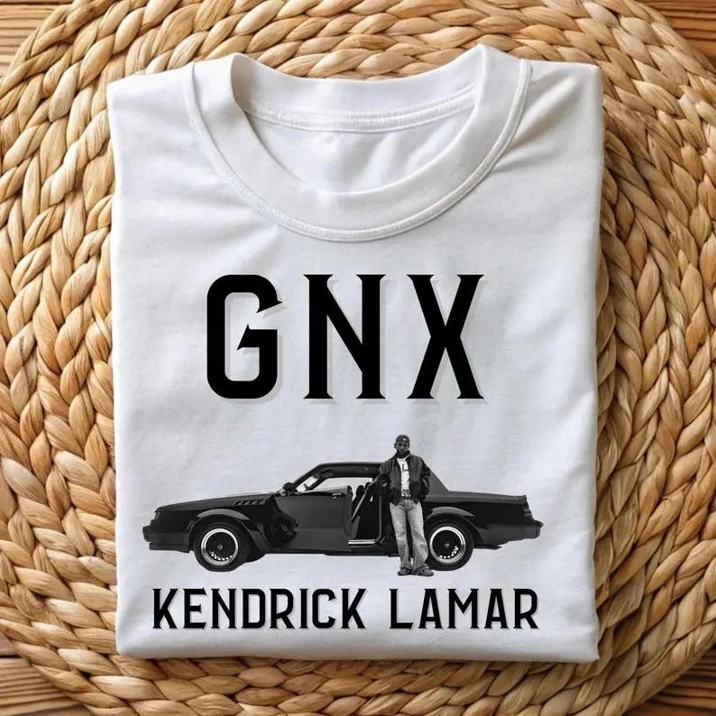 Kendrick Lamar GNX T-shirt, Hip Hop Album California Tee, Kdot Lamar GNX Tee For Fans Hoodie, Sweatshirt | HypeCrazeTee.com