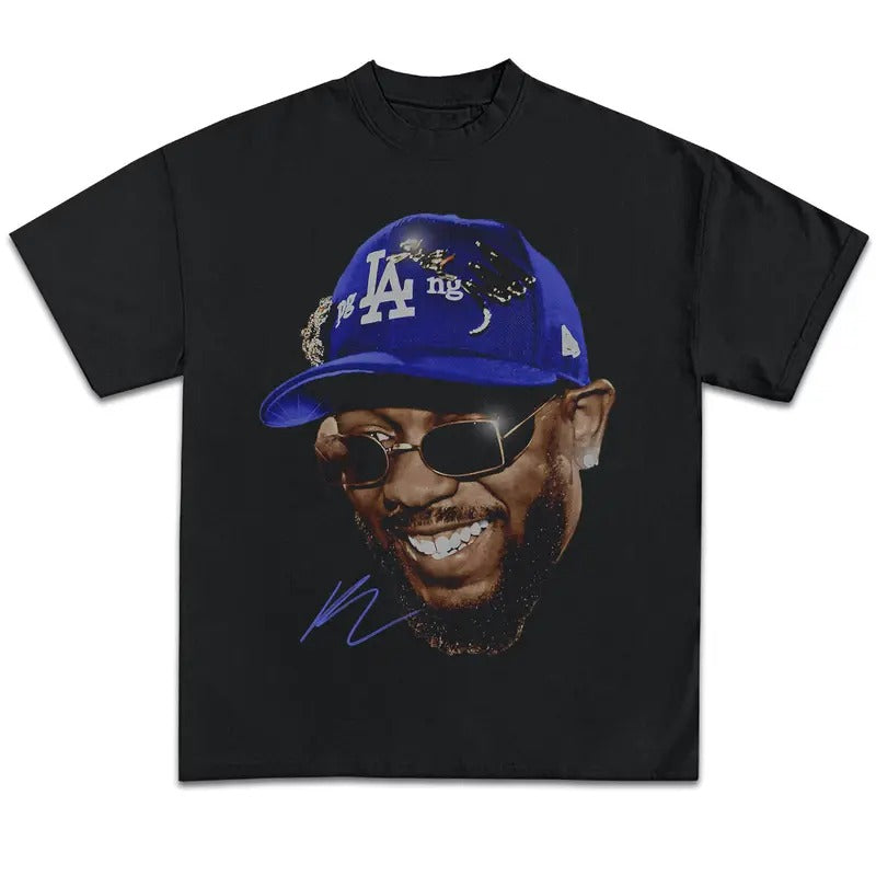 Kendrick Lamar Shirt KDot Shirt Rapper Graphic Tee Shirt Vintage Rap Hip Hop Merch Men Women Unisex Cottonstyle{n002}4...