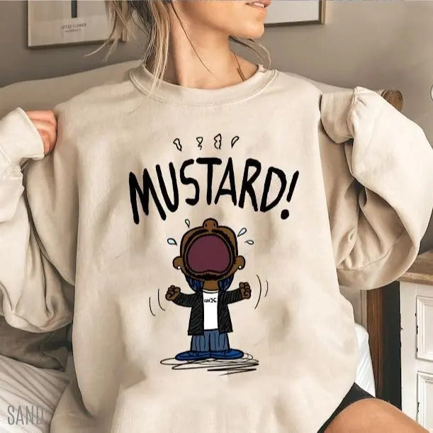 Kendrick Mustard Lamar Meme T Shirt, Album Tshirt 2024, Gnx Album Reference Sweatshirt, Unisex Sweater Pullover Tee Hoodie