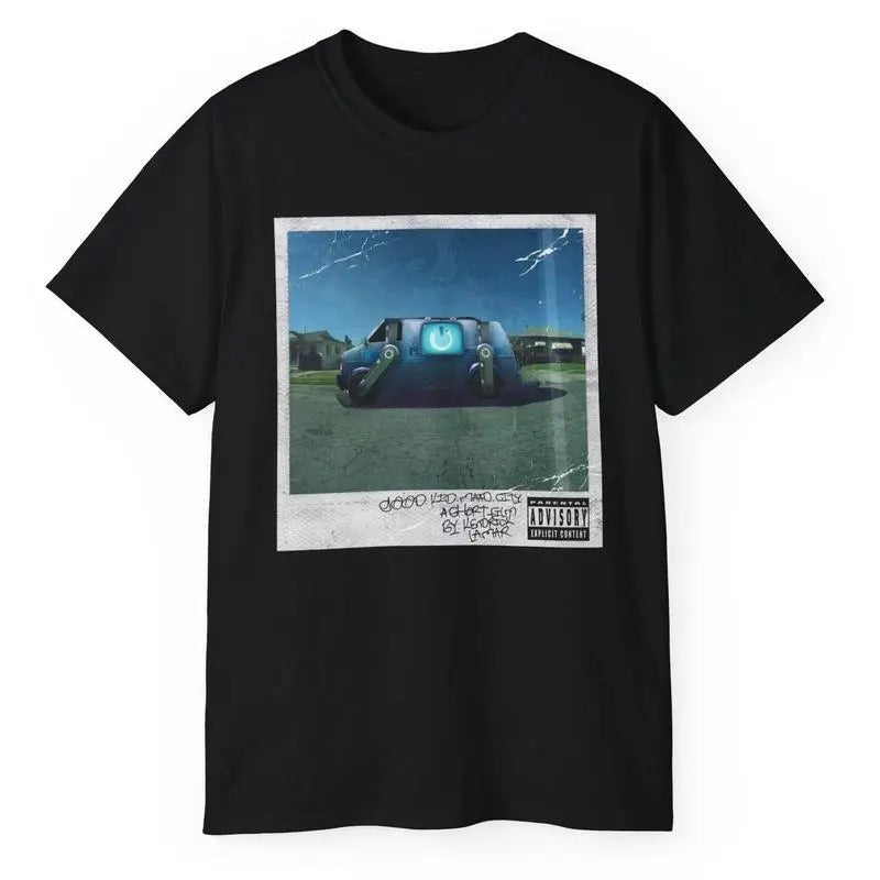 Kendrick Reboot Van Shirt, Lamar 90s Hip Hop shirt, Music Band Los Angeles Rapper, Trendy Aesthetic Tshirt,Top Menswear...