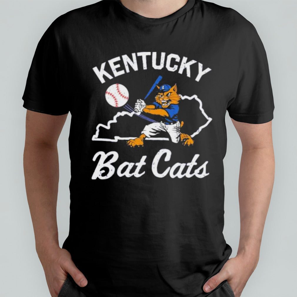 Kentucky Bat Cats Baseball Shirt