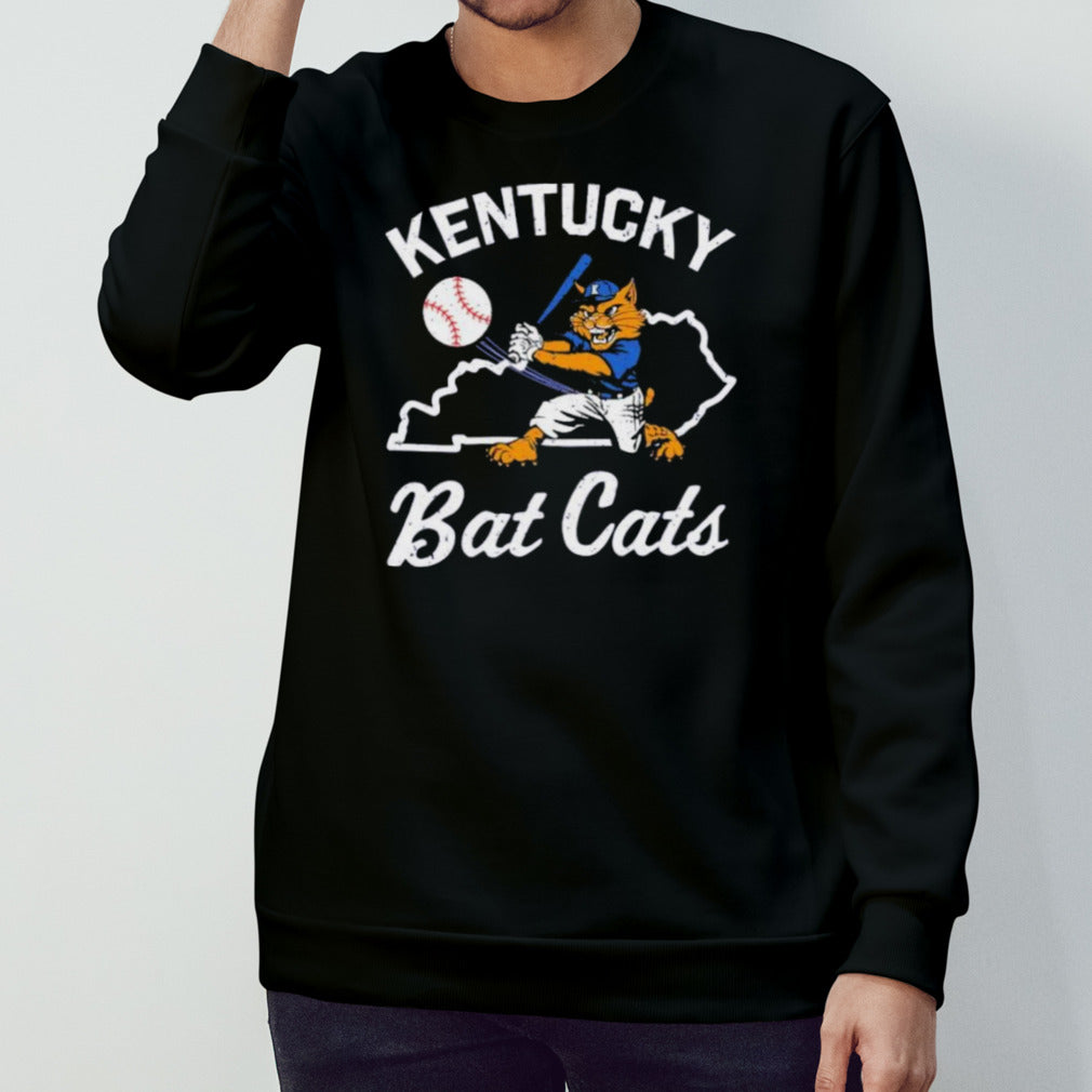 Kentucky Bat Cats Baseball Shirt
