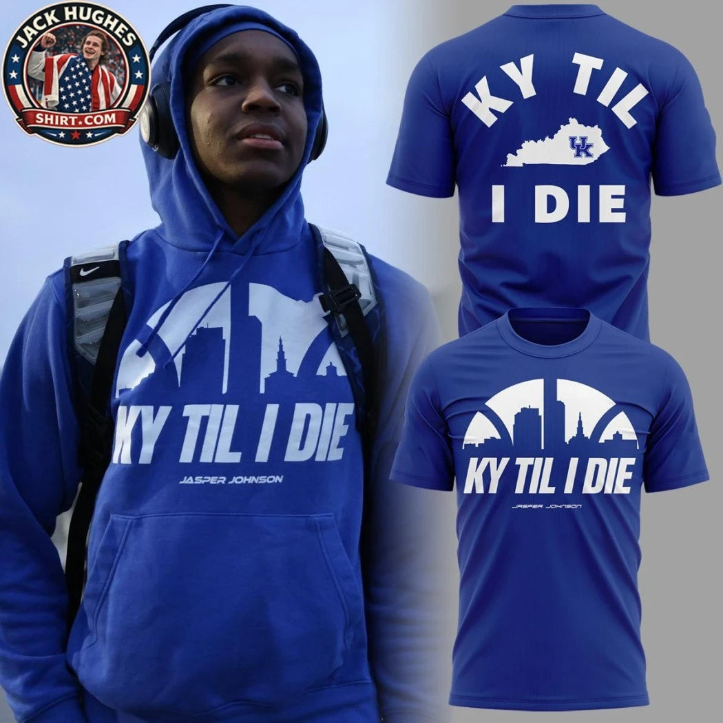 Kentucky Wildcats 2026 KY Til I Die Logo Two Sided T-Shirt