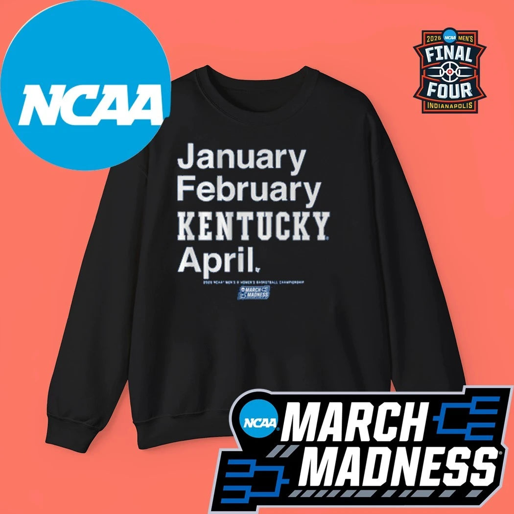 Kentucky Wildcats MBB and WBB 2026 NCAA Men’s Basketball Championship March Madness Month Logo Shirt