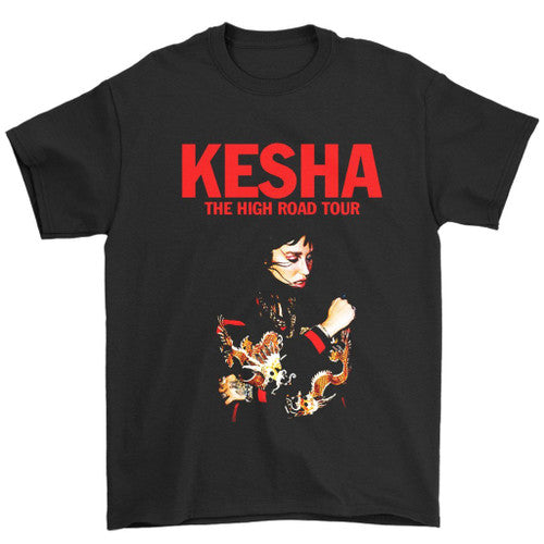 Kesha The High Road Tour Poster Cover Man's T-Shirt Tee