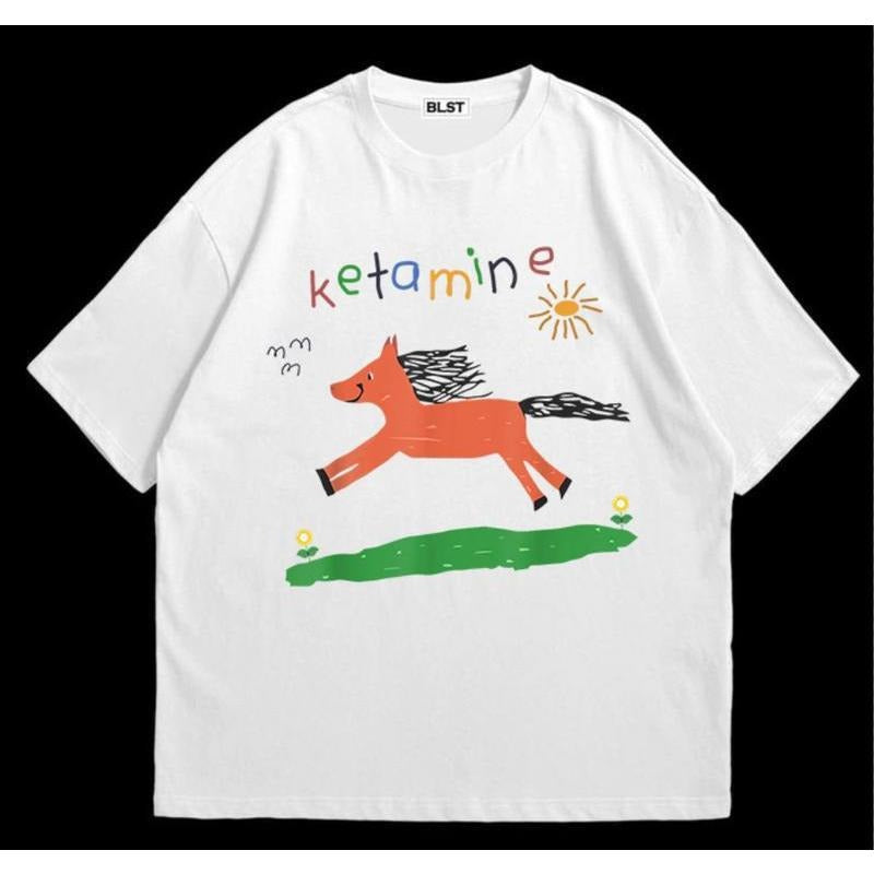 Ketamine Pony Nurse Meme T-Shirt Cotton Menswear Streetwear Hoodie, Sweatshirt | HypeCrazeTee.com