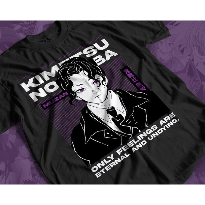 Kibutsuji Anime T-shirt Unisex, Demon Anime Manga Shirt, Anime Shirt, Anime Lovers Shirt, Graphic Anime Tee, Manga Shirt,...
