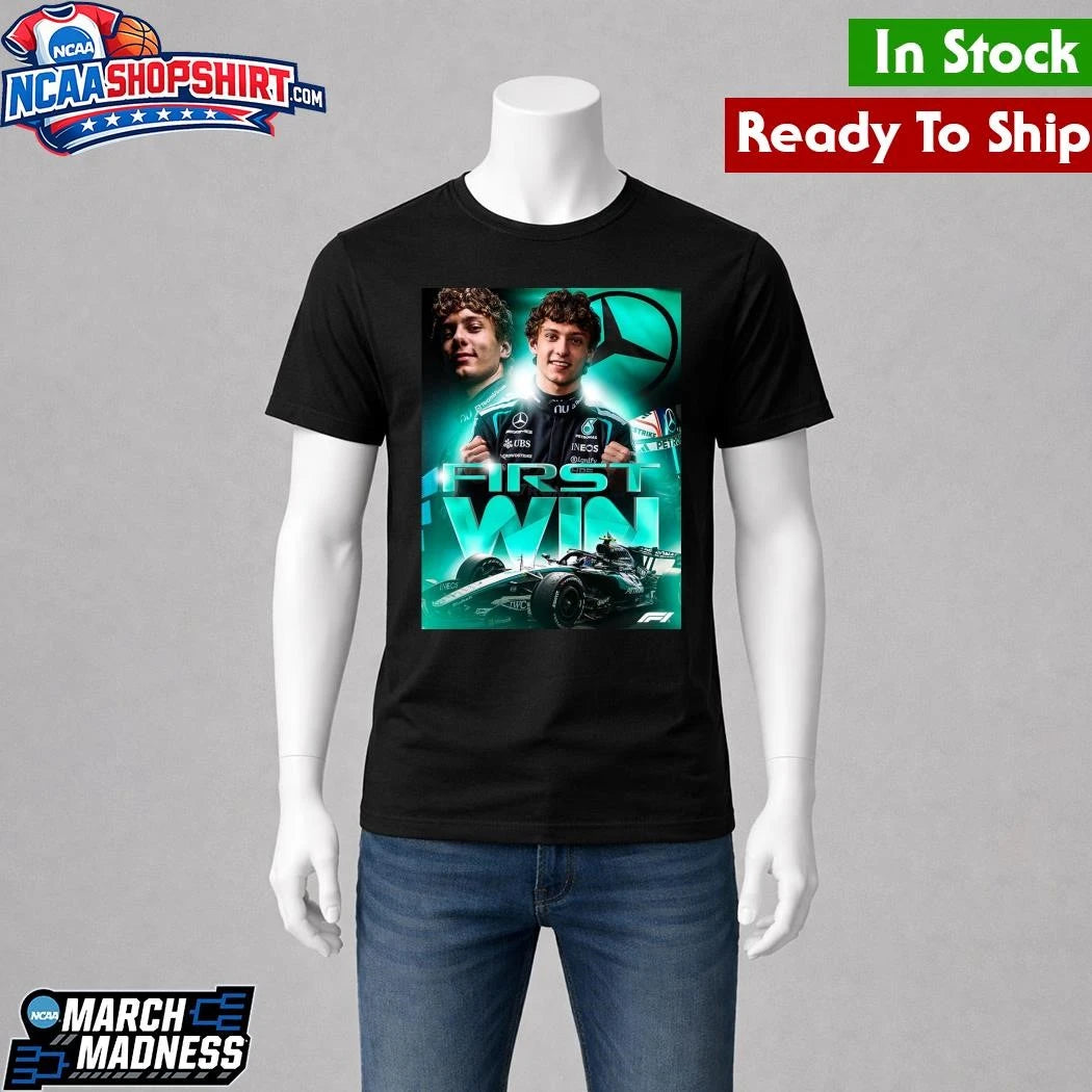 Kimi Antonelli F1 Mercedes AMG Team First Win Chinese GP 2026 Shirt