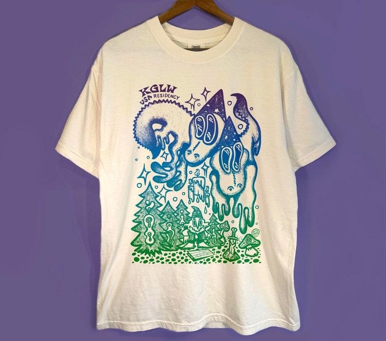 King Gizzard USA Residency Tour Shirt, King Gizzard & The Lizard Wizard Booktok tees, KGLW Live Booktok tees, Handmade...