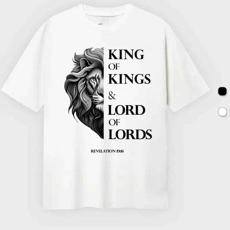 King Of Kings Christian T-Shirt, Perfect Gift, Outdoors T-Shirt, Cotton Unisex T-Shirt Hoodie, Sweatshirt | HypeCrazeTee.com