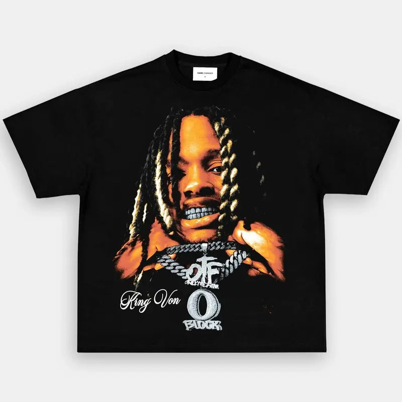 King Rapper Graphic Tee Shirt Rap Hip Hop Shirt for Men Women Streetwear Hoodie, Sweatshirt | HypeCrazeTee.com
