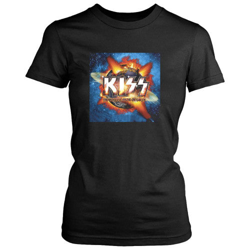 Kiss Tour Concert The Hottest Show On Earth Women's T-Shirt Tee