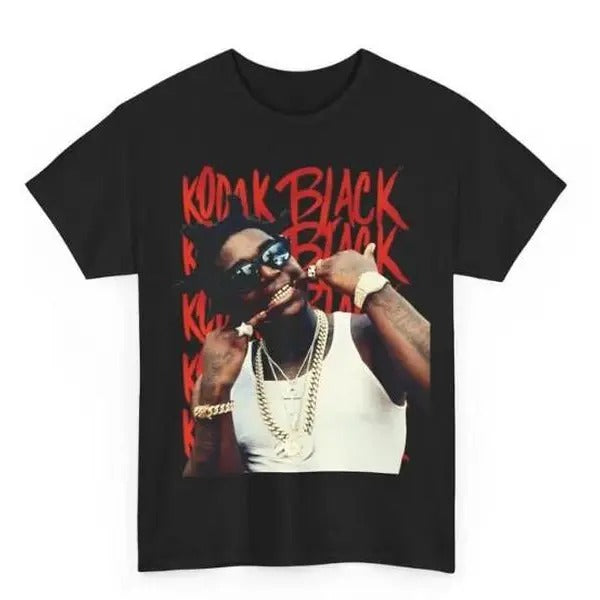 Kodakkk Black T-Shirt, Gift For Women and Man Rapper Tee Hoodie, Sweatshirt | HypeCrazeTee.com