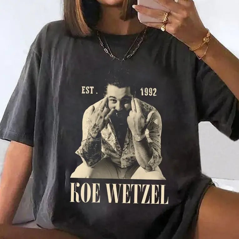 Koe Country Music T-Shirt, Wetzel Shirt, Country Music 2024 Koe Concert Shirt Hoodie, Sweatshirt | HypeCrazeTee.com