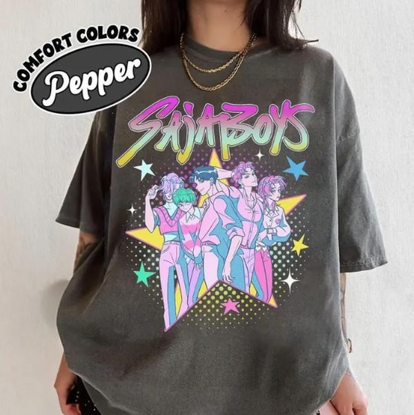Kpop Saja Boys Shirt, Kpop Demon Hunters T-shirt, Demon Hunters Merch, Kpop Huntrix Pin shirt, Saja Boys Fan Gifts...