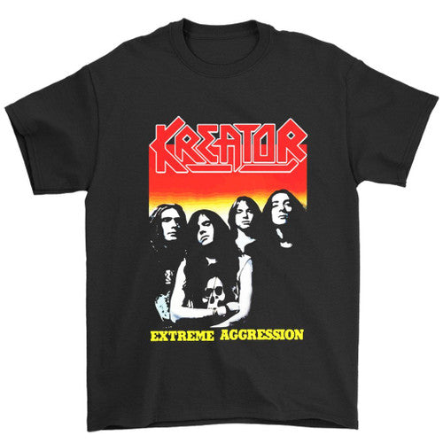 Kreator Extreme Aggression Thrash Metal Destruction Tankard Man's T-Shirt Tee