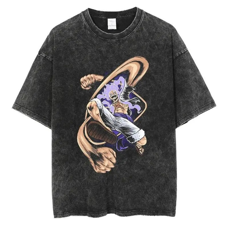 Kujo Stretch Vintage Oversized T Shirt Anime Merch Soft Cotton Unisex Shirt Rare Gift for Him Gift For Her Vintage Y2K...