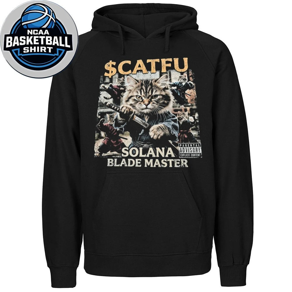 Kung Fu Cats Meow Tang Clan Scatfu Solana Shirt