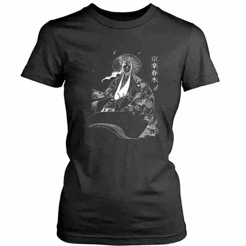 Kyoraku Shunsui Shinigami Anime Womens T-Shirt Tee