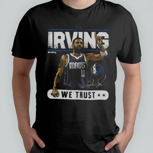 Kyrie Irving Dallas Mavericks Trust Vintage Signature Shirt