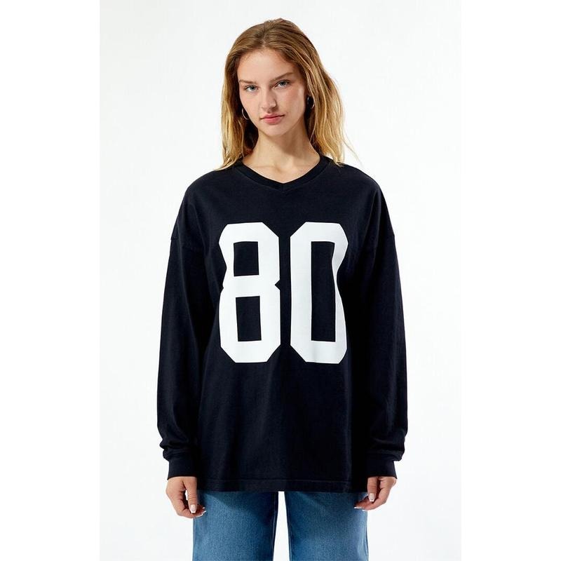 PS / LA Women's 80 Long Sleeve T-Shirt Hoodie, Sweatshirt | HypeCrazeTee.com