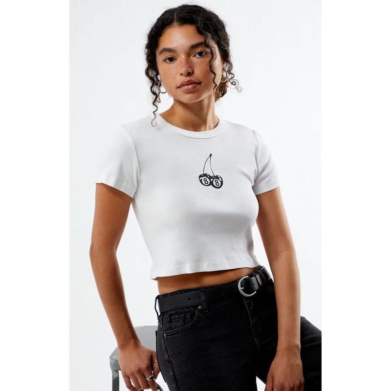 PS / LA Women's Cherry Pool Ball Baby T-Shirt Hoodie, Sweatshirt | HypeCrazeTee.com