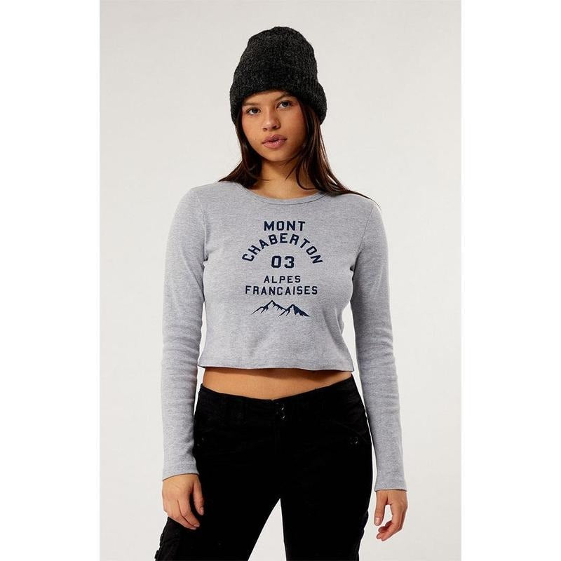 PS / LA Women's Mont Chaberton Long Sleeve T-Shirt Hoodie, Sweatshirt | HypeCrazeTee.com