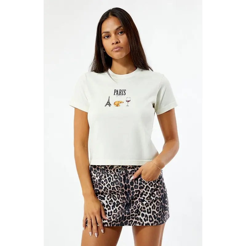 PS / LA Women's Paris Icons Skimmer T-Shirt Hoodie, Sweatshirt | HypeCrazeTee.com