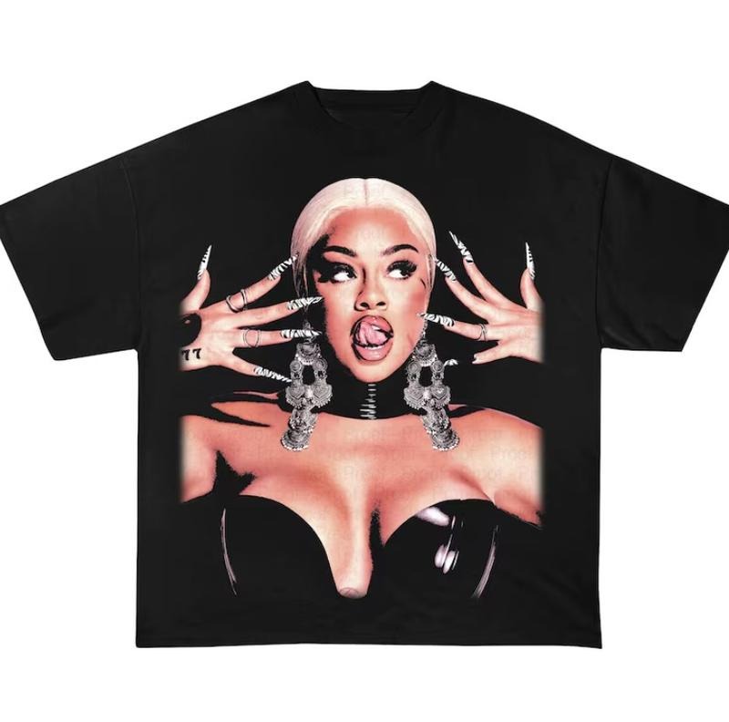 LATTO 90's Vintage Style T-shirt - Unisex tee - BIg Latto Merch Hoodie, Sweatshirt | HypeCrazeTee.com