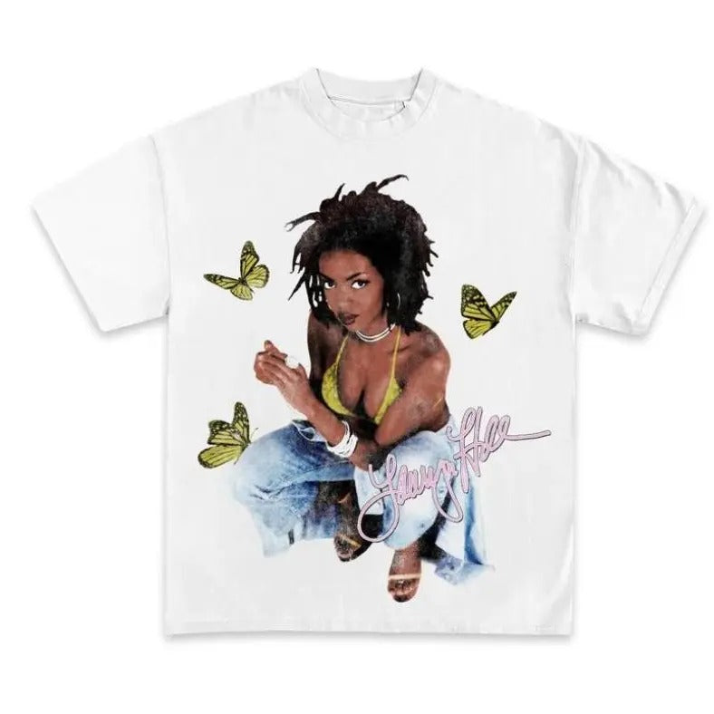 LAURYN HILL T-SHIRT Vintage Rap Tee 90s T-Shirt Unisex Gift For All Fans S-3XL Hoodie, Sweatshirt | HypeCrazeTee.com